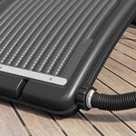 vidaXL Panneaux de chauffage solaire de piscine courbés 2 Pièces 110x65cm