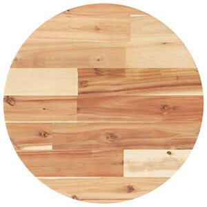 vidaXL Dessus de table rond Ø40x4 cm bois massif d'acacia