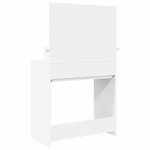 vidaXL Tables de maquillage pour chambre Blanc 80 x 39 6 x 135 cm