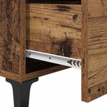 vidaXL Buffet Bois ancien 69 5 x 34 x 90 cm Bois d'ingénierie