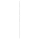 vidaXL Tête de lit Blanc 100 cm Bois d'ingénierie