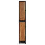 vidaXL Armoire de salle de bain 40x27x190 cm bois massif d'acacia