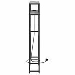 vidaXL Tête de lit de rangement Sonoma gris 90 cm Bois d'ingénierie