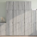 vidaXL Buffet haut sonoma gris 80x42 5x249 cm bois d'ingénierie