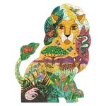 Djeco DJ07660 - Puzz'art Lion Puzzle 350 pièces