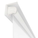 vidaXL Store roulant de douche 100x240 cm Blanc