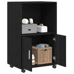 vidaXL Armoire Chêne noir 55 x 40 x 82 cm