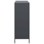 vidaXL Buffet haut anthracite 101 5x39x103 5 cm acier