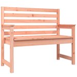 vidaXL Banc de jardin 109x48x91 5 cm bois massif de douglas