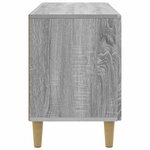 vidaXL Meuble TV 99 x 34 5 x 50 cm Sonoma gris Bois d'ingénierie