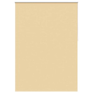 vidaXL Store enrouleur occultant 164 4 x 230 cm  largeur du tissu 160 cm  beige