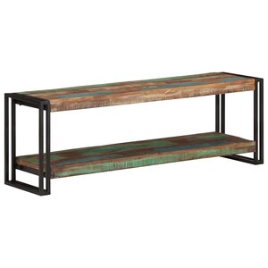 vidaXL Meuble TV 120x30x40 cm Bois de récupération massif