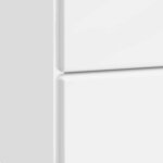 vidaXL Cabinet de chevet 2 Pièces Blanc brillant 43 x 34 5 x 47 5 cm