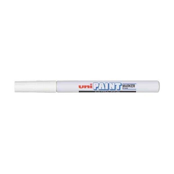 Marqueur Pointe calibrée extra-fine PAINT Marker PX203 0 5 - 0 7mm Blanc x 12 UNI-BALL