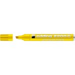 Marqueur Permanent 2200 C Corps Alu Jaune Pointe Biseautée 1-5 mm x 10 EDDING