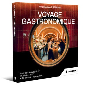 SMARTBOX - Coffret Cadeau Voyage gastronomique -  Séjour