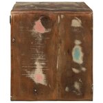 vidaXL Meuble TV 80 x 32 x 36 cm Bois massif de récupération