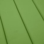 vidaXL Coussin de chaise longue vert mélangé 186x58x4 cm tissu