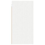 vidaXL Meuble TV Blanc 30 5x30x60 cm Bois d’ingénierie