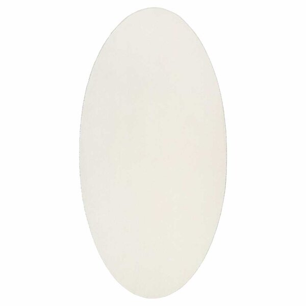vidaXL Tapis Crème 80 x 150 cm Polyester