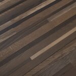 vidaXL Dalles de plancher PVC autoadhésif 5 21 m² 2 mm marron rayé