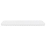 vidaXL Matelas en mousse 2 Pièces blanc 100x200 cm 7 zones dureté 20 ILD