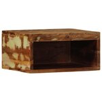 VidaXL Meuble TV mural 40x30x19 cm bois massif de récupération