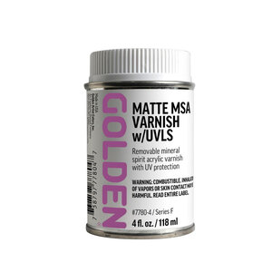 GOLDEN 119 ml Vernis Solvant Mineral-filtre Uv Mat