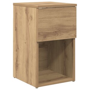 vidaXL Armoire de lit Chêne artisanal 29 x 31 5 x 49 cm