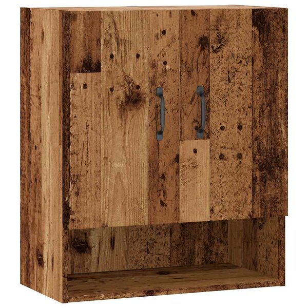 vidaXL Armoire murale vieux bois 60x31x70 cm bois d'ingénierie