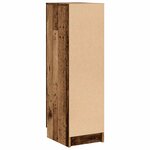 vidaXL Armoire à chaussures vieux bois 29 5x35x100 5cm bois ingénierie