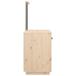 vidaXL Coiffeuse 95x50x134 cm Bois de pin massif