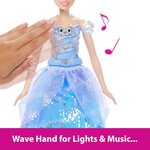 Mattel JBF94 - Disney Princess-Poupée Cendrillon et sa robe enchantée