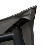 vidaXL Belvédère 4x4x3 m Anthracite 180 g/m²