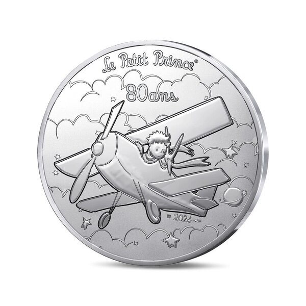 Le Petit Prince Monnaie de 100€ Argent commémorative