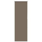 vidaXL Store enrouleur occultant café 60x150cm largeur du tissu 55 7cm