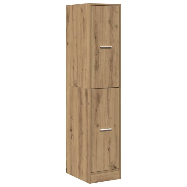 vidaXL Armoire d'apothicaire Chêne artisanal 30x41x144 5 cm Bois d'ingénierie