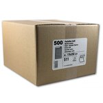 500 enveloppes - kraft brun - b5 - 176x250mm - auto-adhésive - gpv