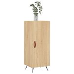 vidaXL Buffet Chêne sonoma 34 5x34x90 cm Bois d'ingénierie