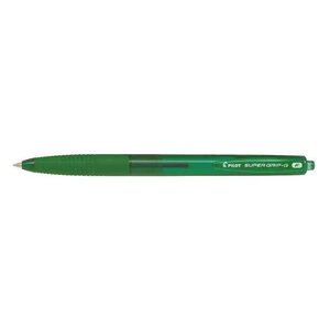Stylo à bille rétractable SUPER GRIP G, vert PILOT