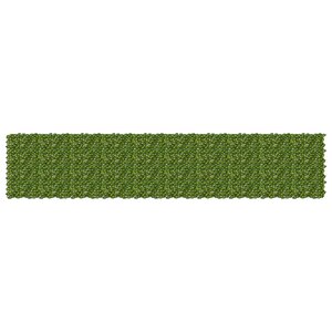 vidaXL Écran de balcon avec feuilles Vert et jaune 500 x 100 cm