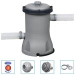 Bestway Pompe de filtration de piscine Flowclear 2006 L/h