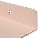 vidaXL Étagère flottante 3 pc Rose 40 x 9 x 2 5 cm Acier