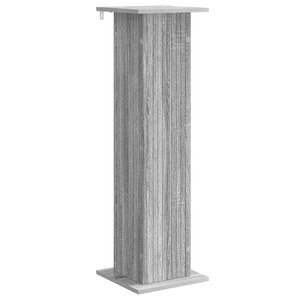 vidaXL Support de Plante Sonoma gris 30 5 x 30 x 100 5 cm