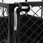 vidaXL Remorque basculante pour tondeuse de pelouse Charge de 150 kg