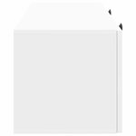 vidaXL Meuble TV mural Blanc 78 5 x 31 x 30 cm Bois d'ingénierie