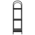 vidaXL Étagère Chêne noir 60 x 30 x 109 cm Bois d'ingénierie