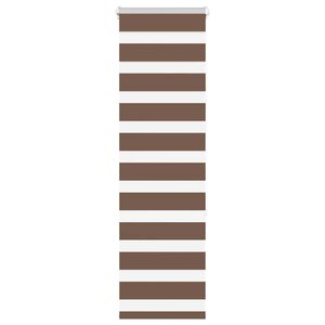 vidaXL Store zèbre marron 40x150 cm largeur du tissu 35 9 cm polyester