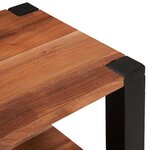 vidaXL Buffet Marron 70 x 30 x 75 cm Bois d'Acacia Massif