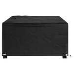 vidaXL Housse de salon de jardin 8 œillets 125x70x35 cm rectangulaire